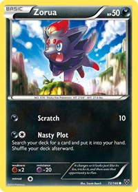 Zorua - XY Base Set - Common - 72/146