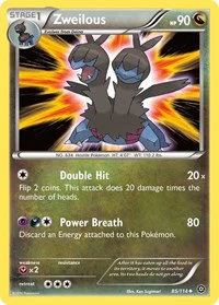 Zweilous - XY - Steam Siege - Uncommon - 85/114