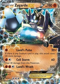Zygarde EX (Shiny) - XY Promos - Promo - XY151