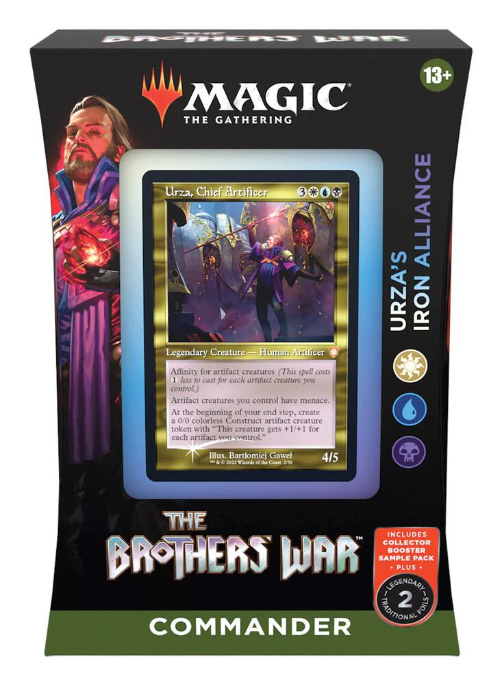 The Brothers' War Commander Deck - Urza's Iron Alliance Español - Spanish